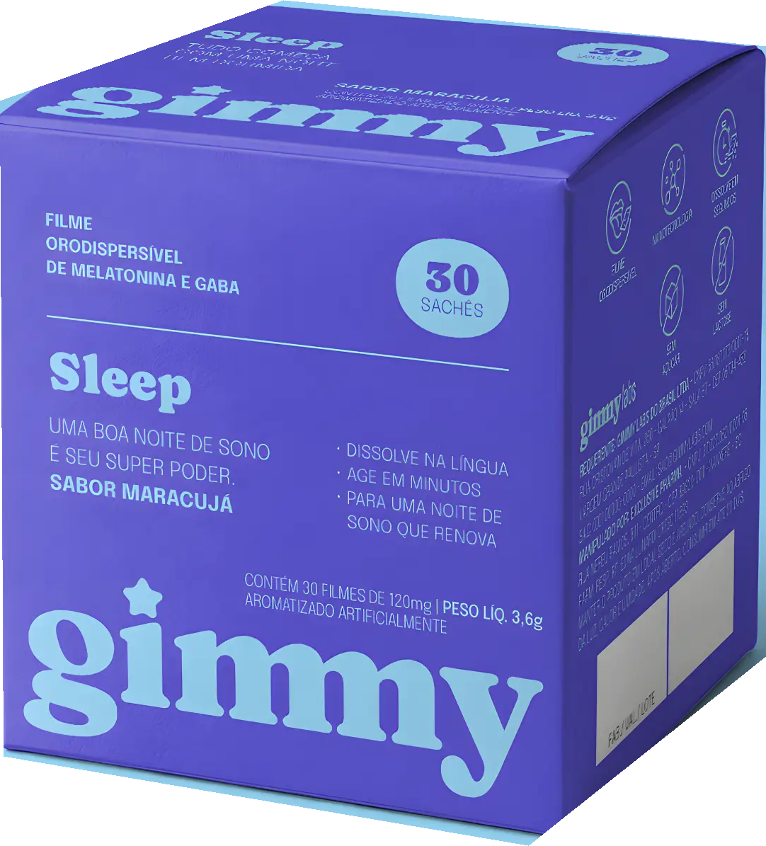 Caixa oficial de Gimmy Sleep